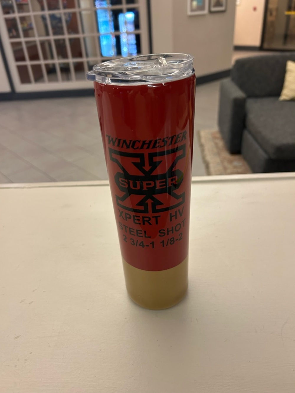Winchester Super X Insulated Tumbler - Red & Gold 20 oz